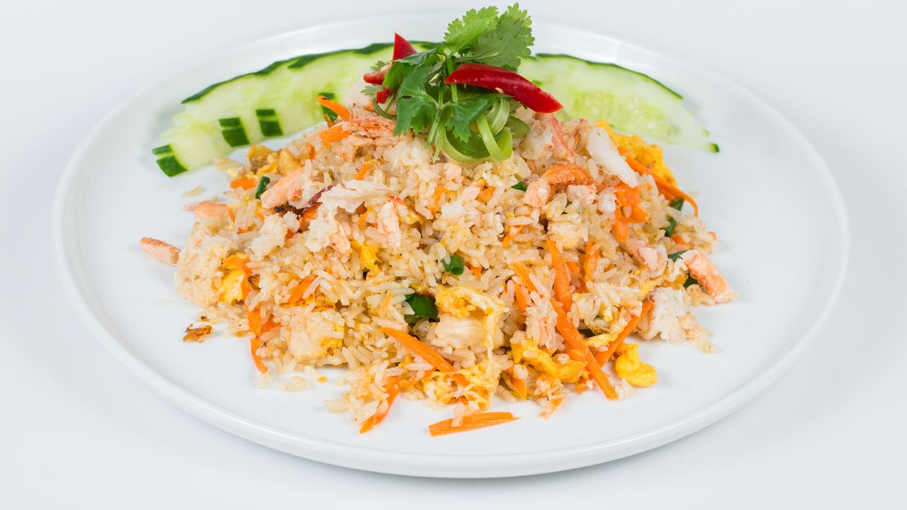 61. Fried Rice With Crab Meat