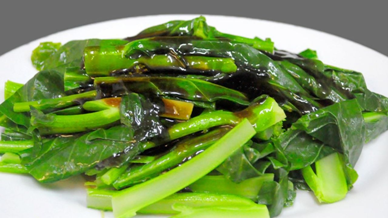 03. Green Vegetable with Oyster Sauce