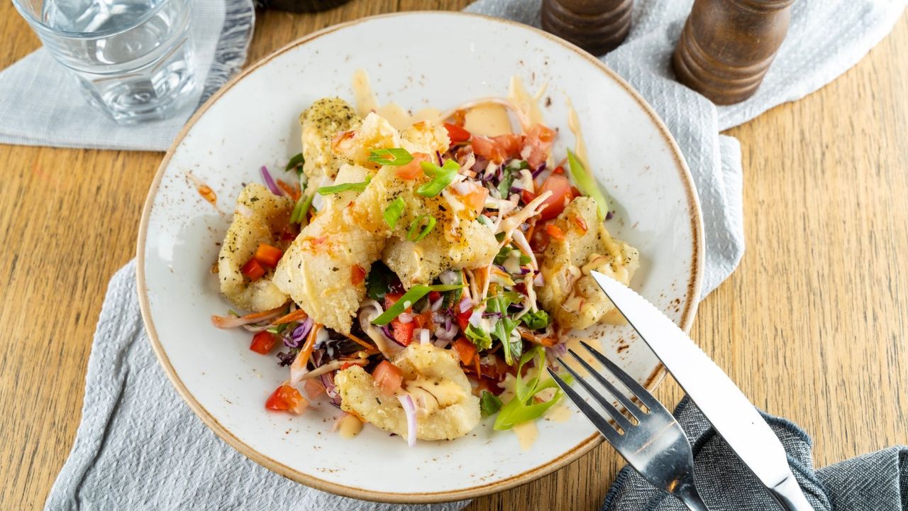 Lemon Pepper Calamari