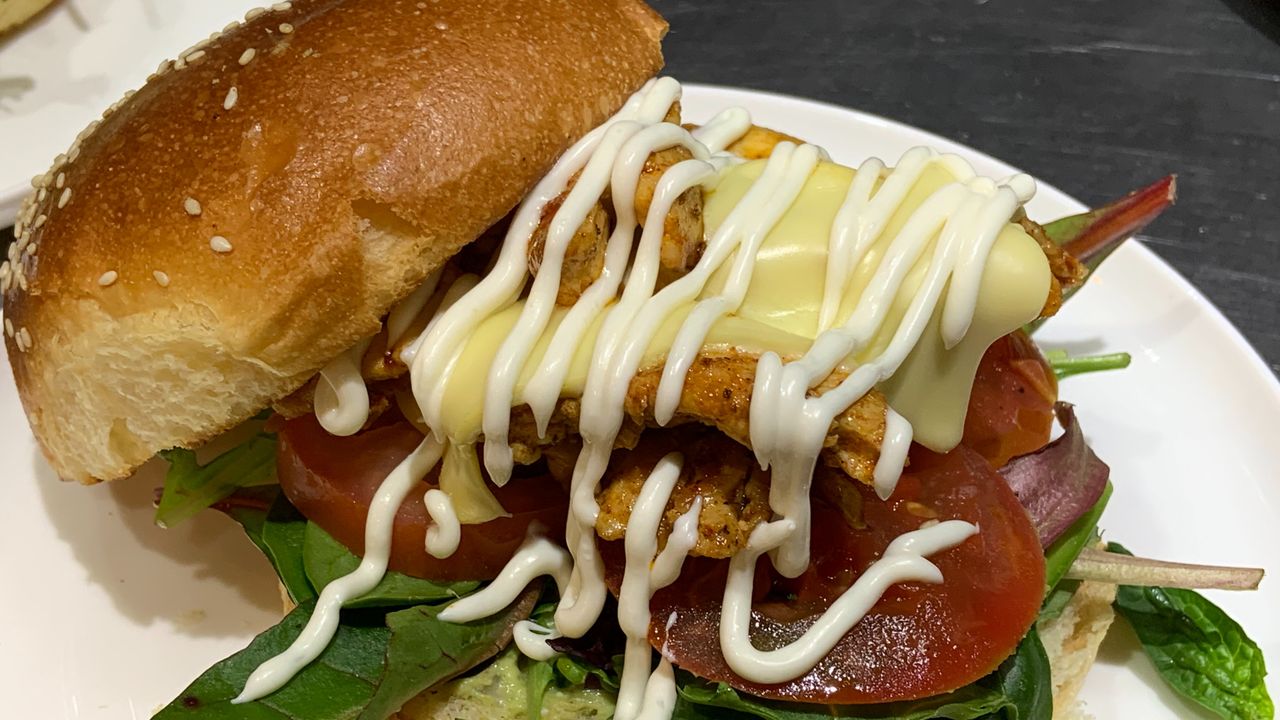 Portuguese Chicken Burger