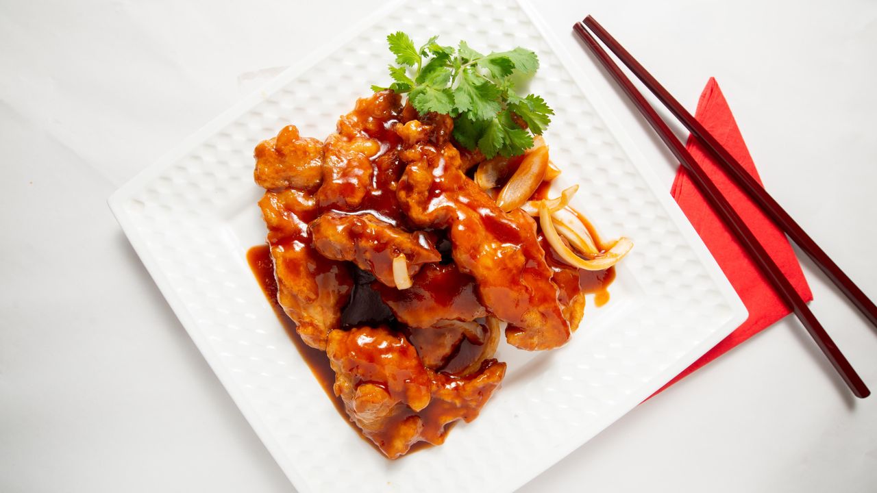 Pork Spare Ribs in Mandarin Sauce