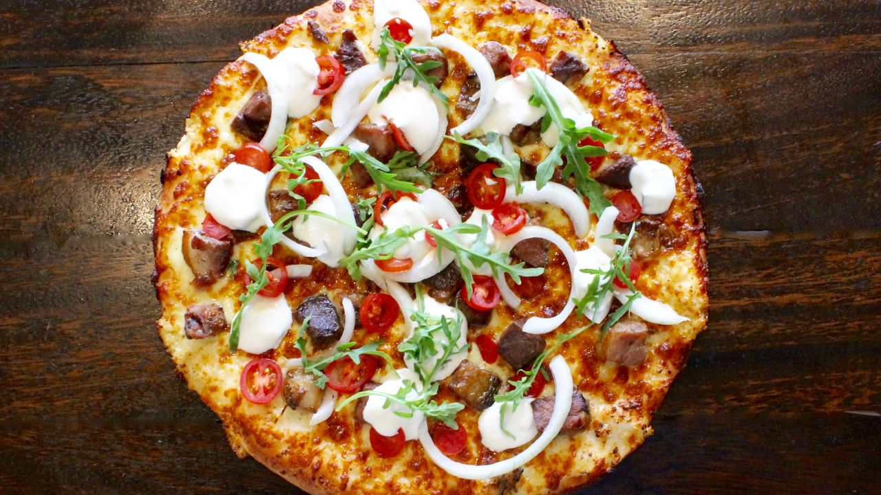 Lamb Pizza