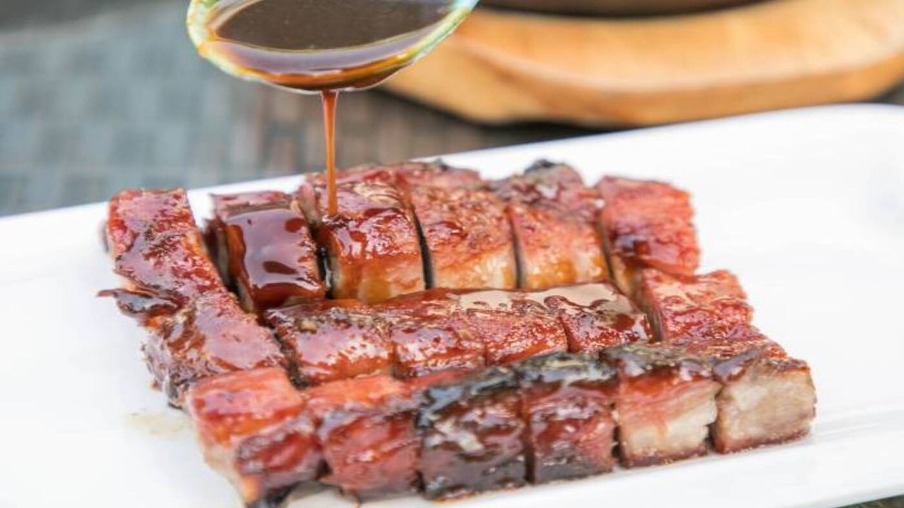 BBQ Roast Pork with Oyster Sauce