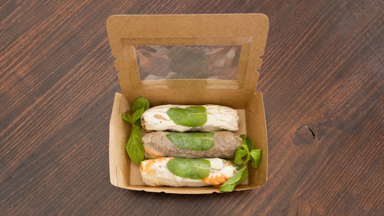 Mixed Selection of Rice Paper Rolls