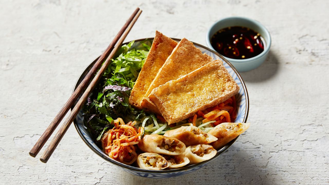 V2. Salt and Pepper Tofu / Bún Đậu Hũ Rang Muối