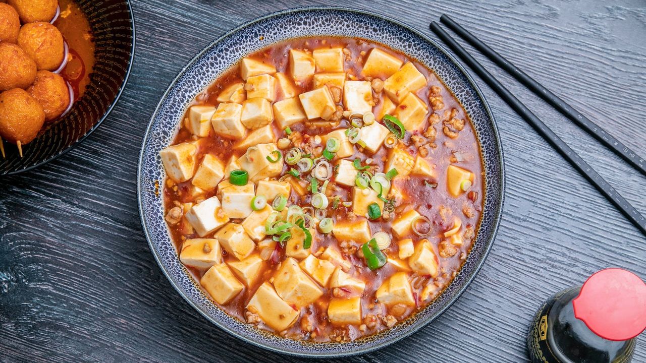 1038 Hot & Spicy Bean Curd Hot Pot (Mapo Style)
