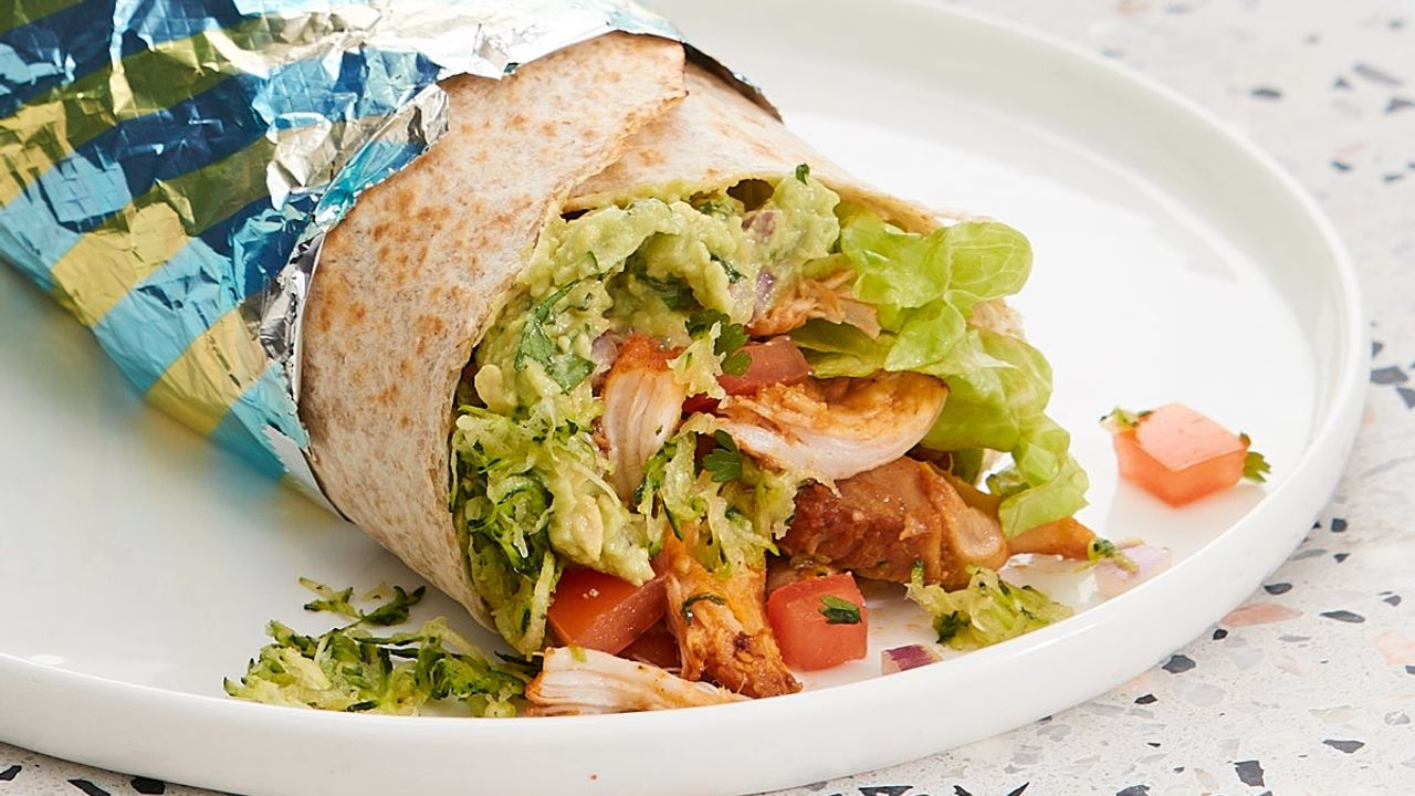 Chipotle Chicken & Guac Burrito