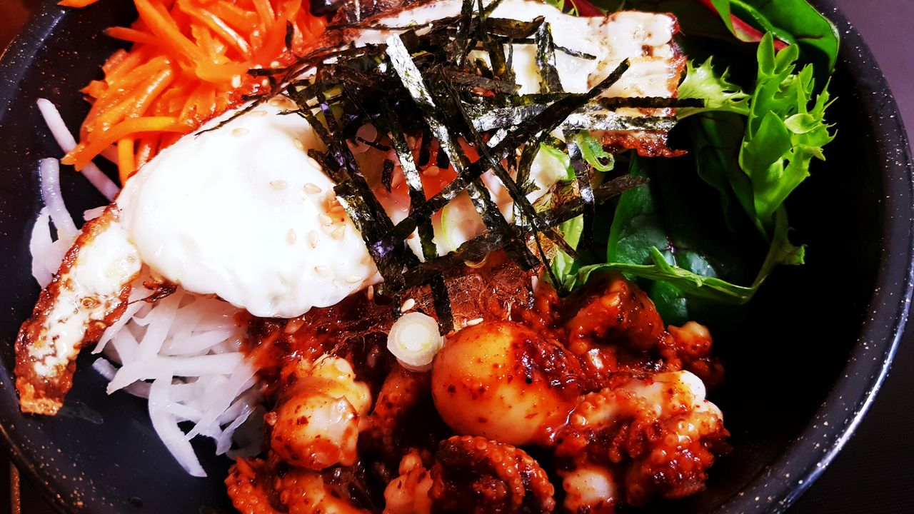 Spicy Octopus Bibimbap