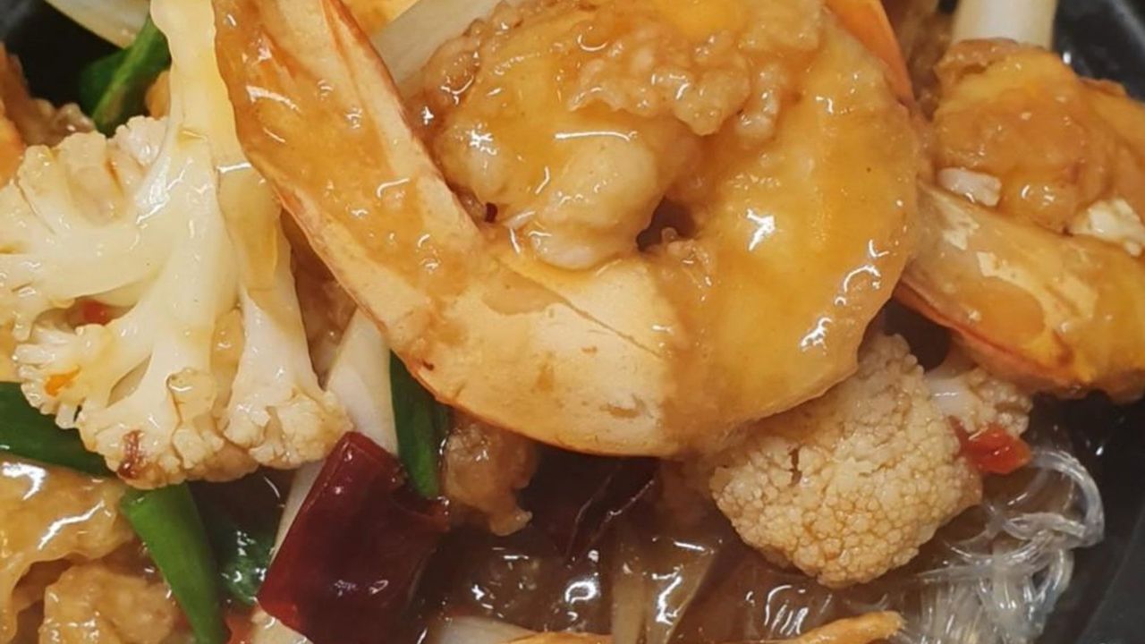 King Prawns in XO Sauce