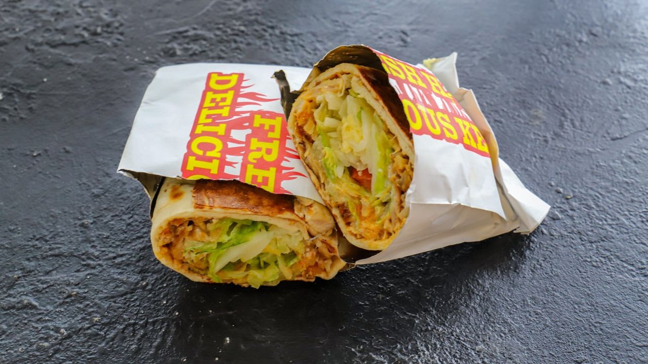 Charcoal Chicken Roll