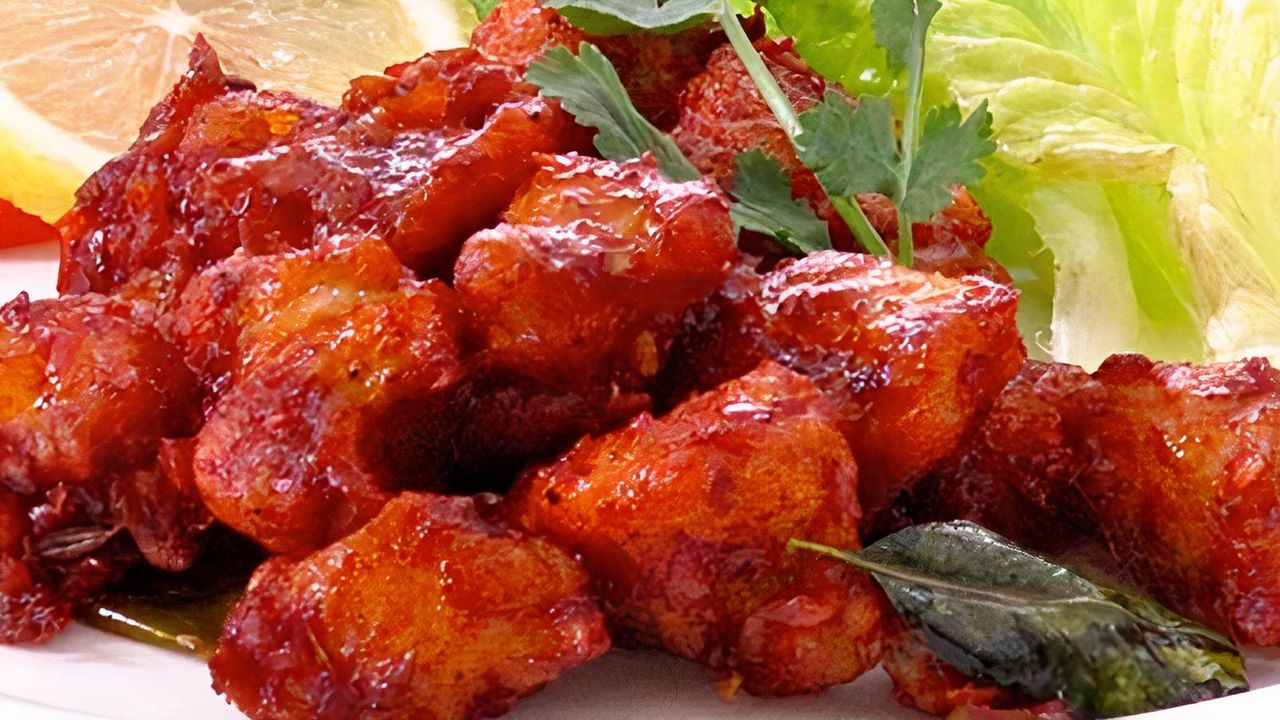 Spiced Popcorn Chicken