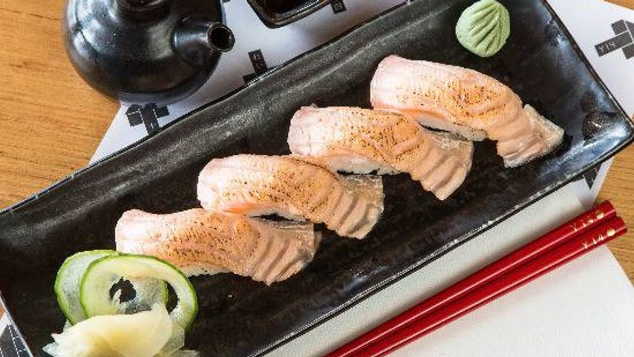 Seared Salmon Nigiri