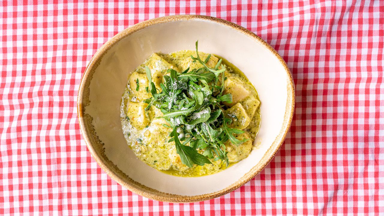 Gnocchi Basil Pesto