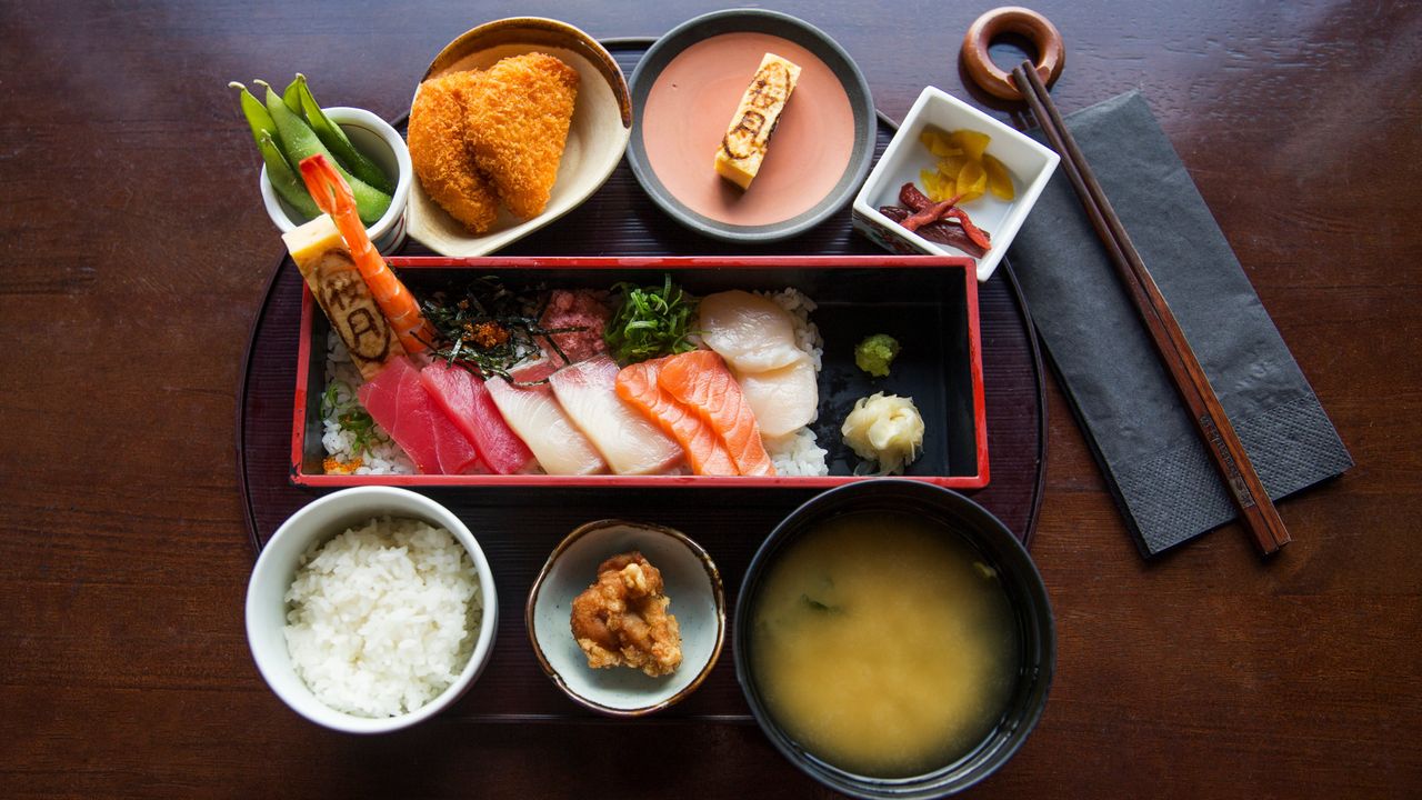 Chirashi Sushi Bento Box