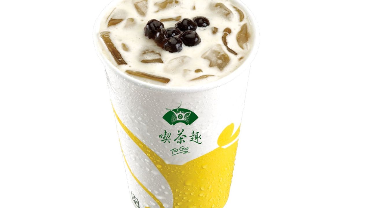 Green Milk Tea with QQ (Cold)