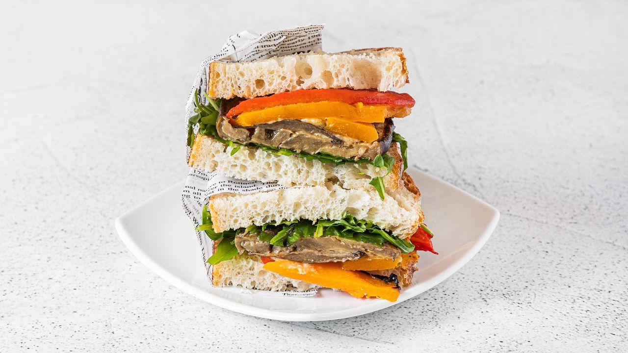 Roast Veggie Panini