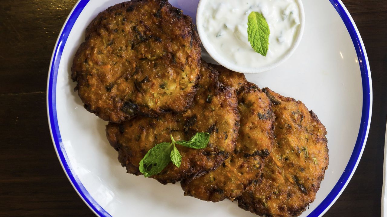 Veggie & Feta Fritter