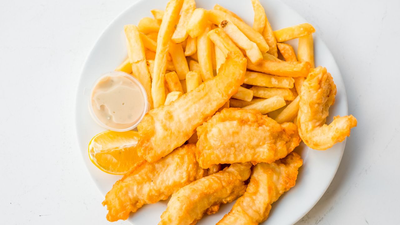 6 Fish Cocktails & Chips