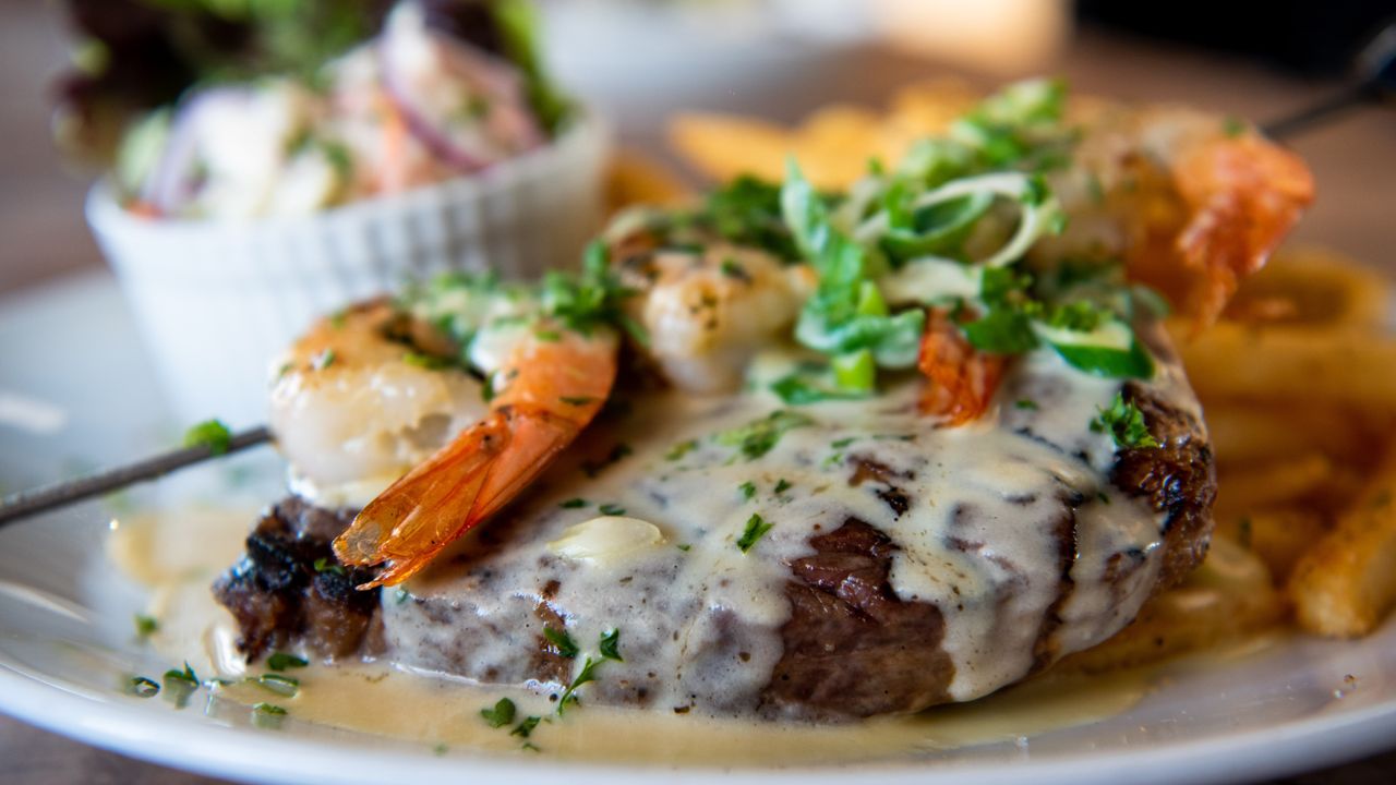 300g Grilled Rump Steak - Gegrilltes Rindersteak