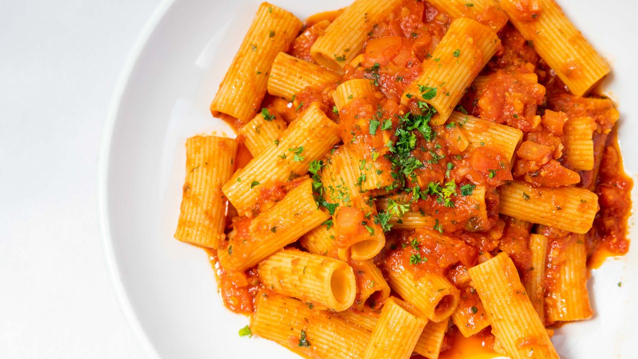 14. Rigatoni Amatriciana