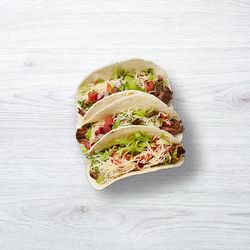 Three Soft Tacos