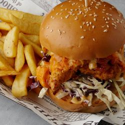 Fried Chicken Burger