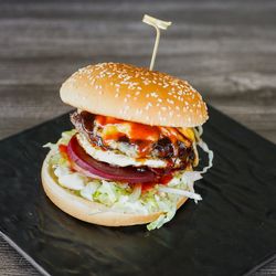 Raging Bull Burger Combo