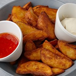 Crispy Potato Wedges