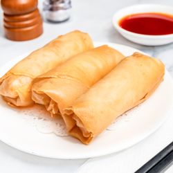 Spring Roll (4 Pieces) 肉春卷 (4条)