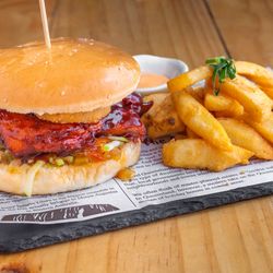 Chiang Mai BBQ (VG) Pork Burger Hickory Smoked BBQ Sauce