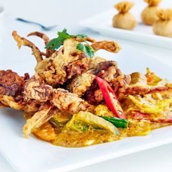 Soft Shell Crab with Yellow Curry Powder
