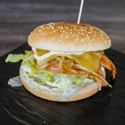 Chicken Burger Combo